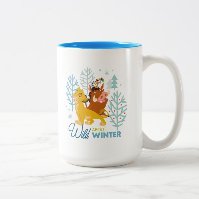 The Lion King | Wild About Winter Two-Tone Coffee Mug (Right)