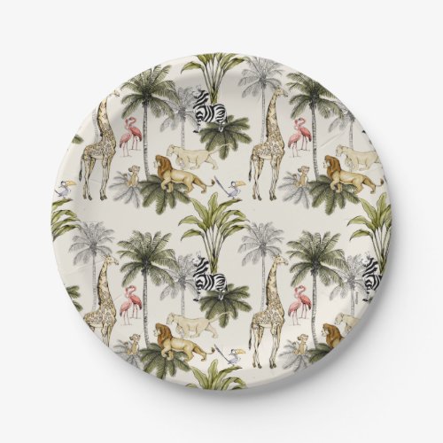 The Lion King Wild One First Birthday Paper Plates
