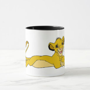 The Lion King's Simba lays down Disney Mug