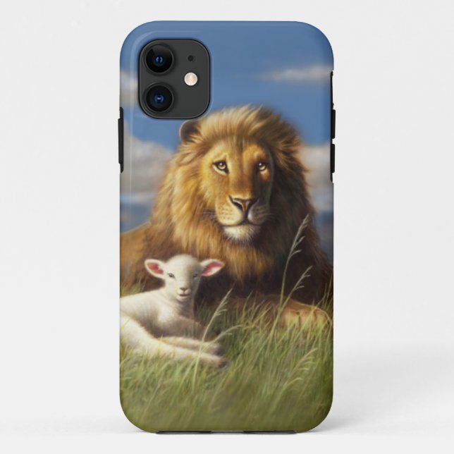 THE LION & LAMB Case-Mate iPhone CASE (Back)