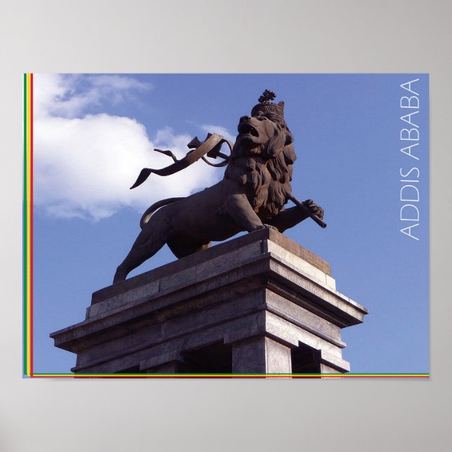 The Lion of Judah, Addis Ababa - Ethiopia Poster (Front)