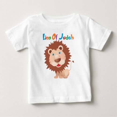 The Lion Of Judah Baby T_Shirt