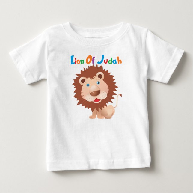The Lion Of Judah Baby T-Shirt (Front)