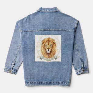 The Lion of Judah Christian Women’s Denim Jacket