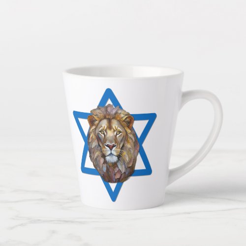 The Lion Of Judah Latte Mug
