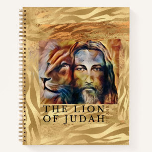 The Lion Of Judah Picture  Notebook