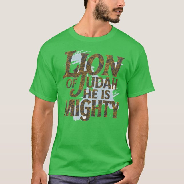 The Lion Of Judah T-Shirt (Front)