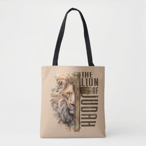 The Lion Of Judah Tote Bag