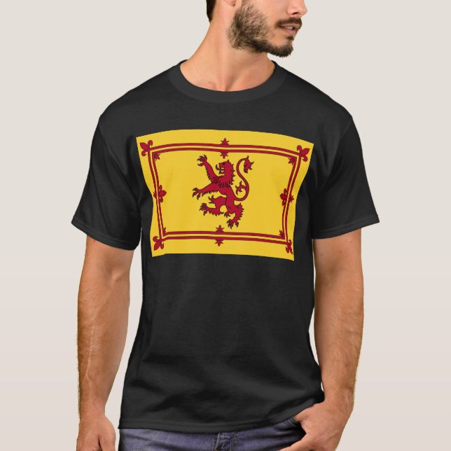 The Lion Rampant of Scotland T-Shirt (Front)
