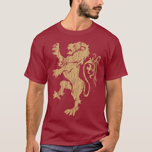 The Lion Rampant T-Shirt (Front)