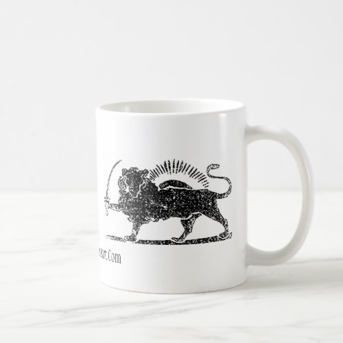 The Lion Shir_o_khorshid Coffee Mug