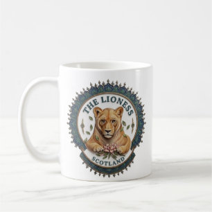 The Lioness. Scotland Coffee Mug