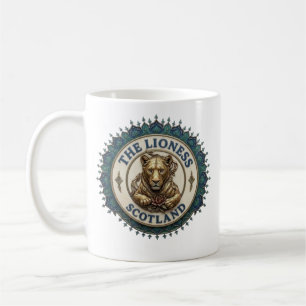 The Lioness. Scotland Coffee Mug