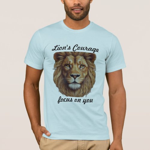 The Lions Courage Collection  T_Shirt