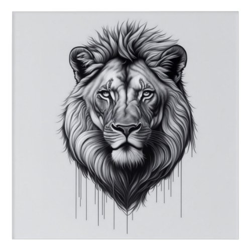 The Lions Essence Acrylic Print