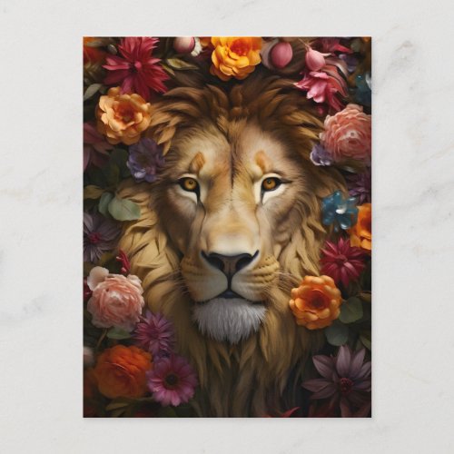 The Lions Grace Postcard