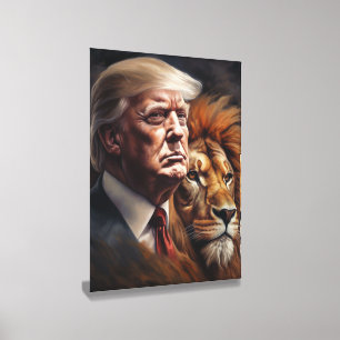 The Lion's Return Canvas Photo Tile