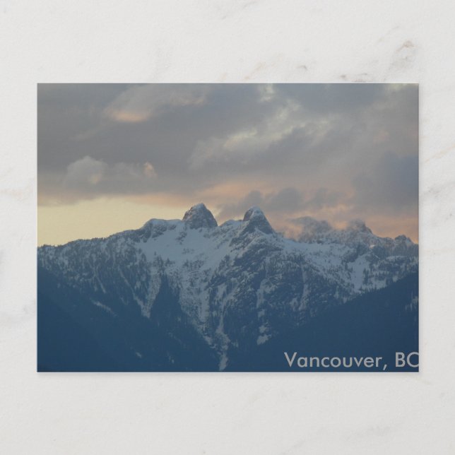 The Lions - Vancouver, BC Postcard (Front)