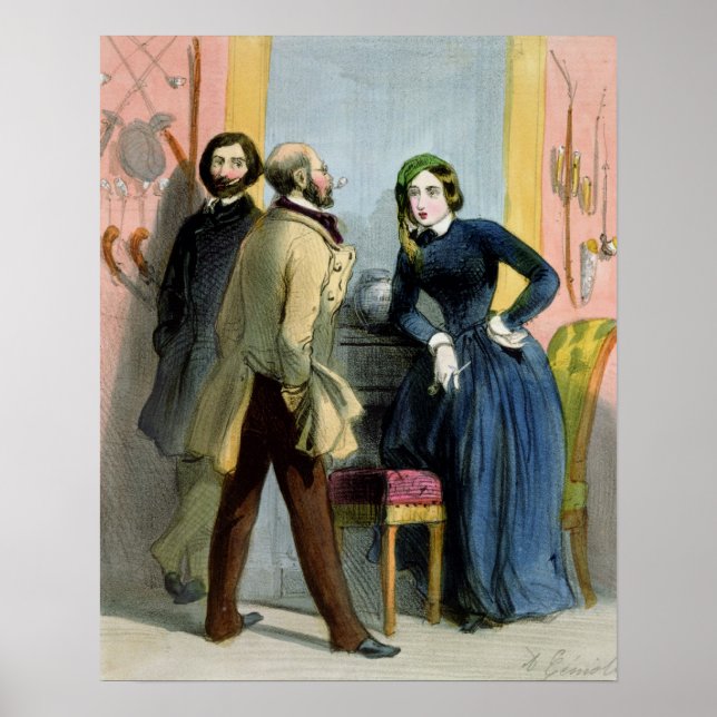 The Literary Lioness, from 'Femmes de Paris' Poster (Front)