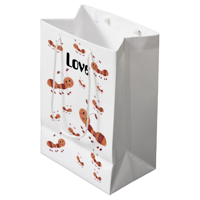 The Little Ant's Tiny Bag of Love. (Front Angled)