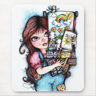 The Little Artist Mouse Pad