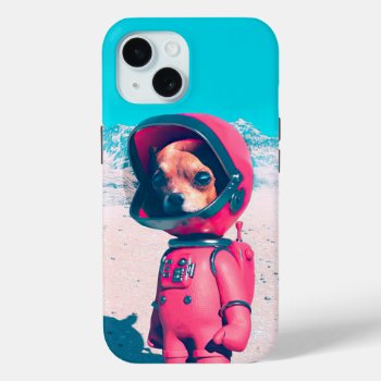 The Little Astronaut Dog 3d Art Iphone / Ipad Case by RicardoArtes at Zazzle