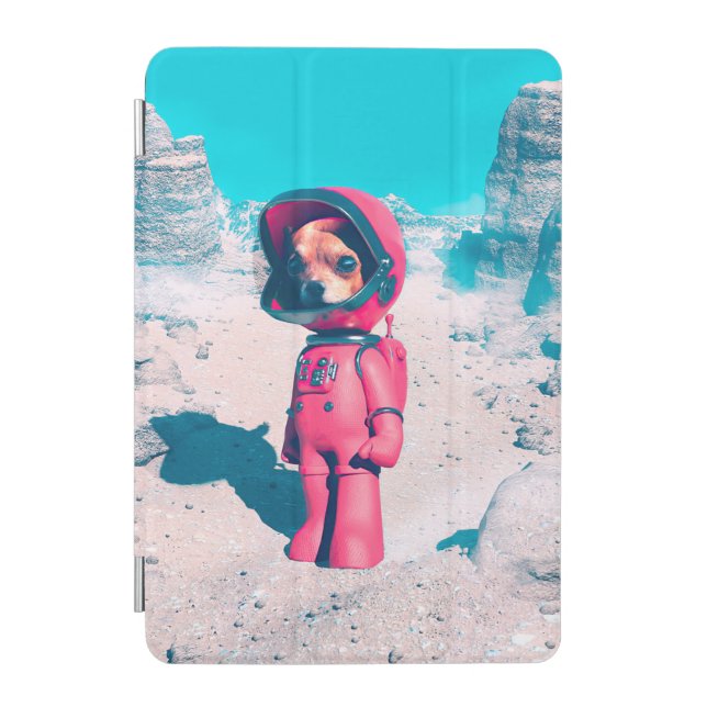 The Little Astronaut Dog iPad Mini Cover (Front)