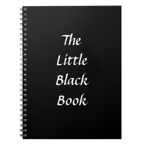 The Little Black Book