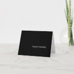 The Little Black Card—classic Edition. Card at Zazzle