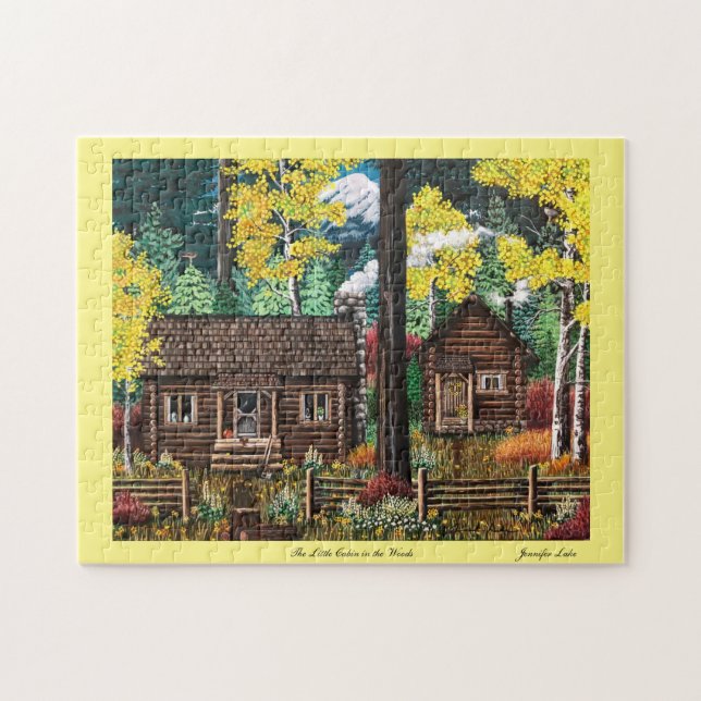 The Little Cabin in the Woods Puzzle (Horizontal)