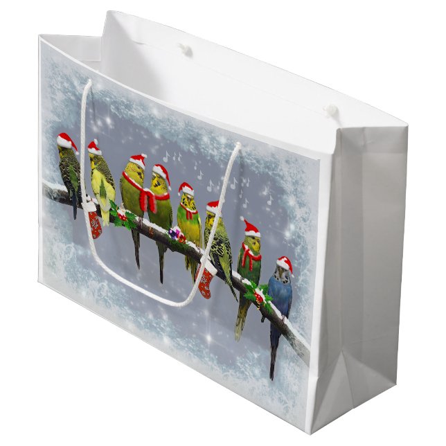 The Little Carollers Gift Bag (Front Angled)