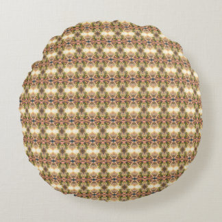 The little caterpillar on its magical journey 🐛✨5 round pillow