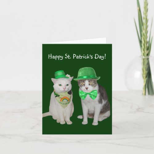 The Little Cats Who Wanted to be Irish Card