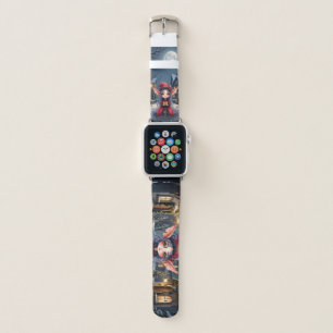The Little Christmas Messenger. Apple Watch Band