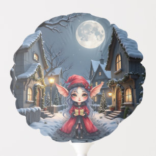 The Little Christmas Messenger. Balloon