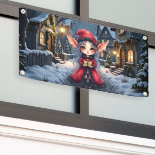 The Little Christmas Messenger.  Banner