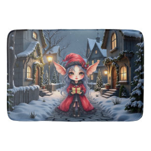 The Little Christmas Messenger. Bath Mat