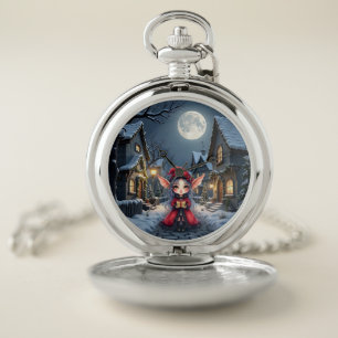 The Little Christmas Messenger. Pocket Watch