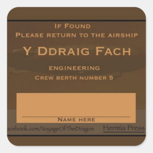 The Little Dragon crew gear label