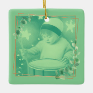 The Little Drummer Boy Ceramic Ornament