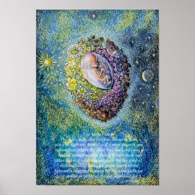 The Little Flower Poster (Front)