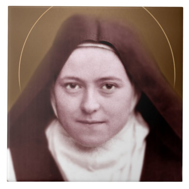 THE LITTLE FLOWER, TILE (Front)