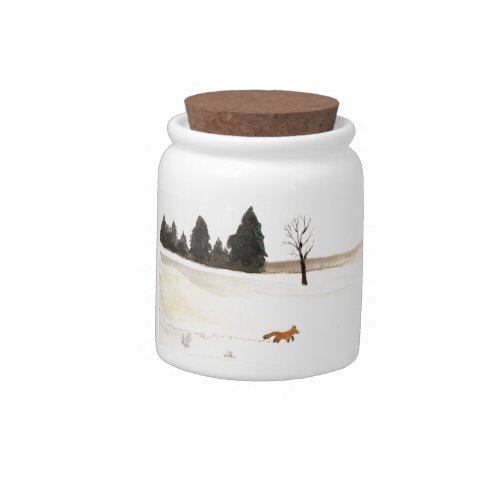 The Little Fox Candy Jar