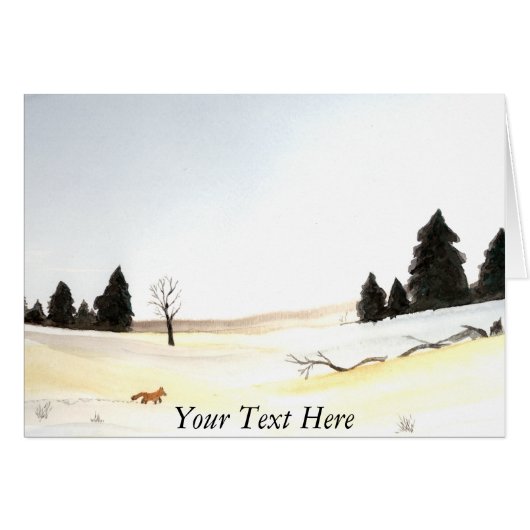 The Little Fox Cards (Front Horizontal)
