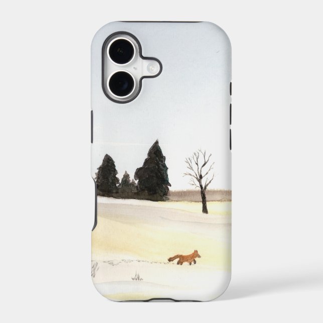 The Little Fox Iphone Case (Back)