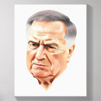 "The Little General" Iconic Football Legends Portr Canvas Photo Tile