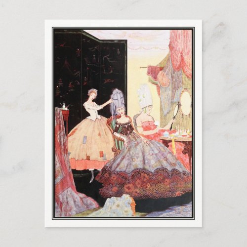 The Little Glass Slipper by Harry Clarke Postcard