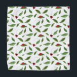 The Little Ladybugs Bandana<br><div class="desc">This design is made with much love for every kid and adult who likes the cartoonish-hand-drawn style.</div>