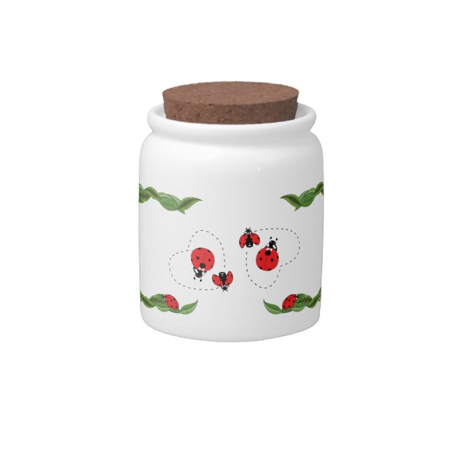 The Little Ladybugs Candy Jar (Front)