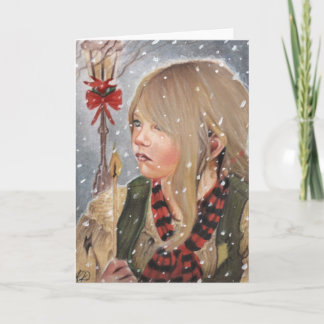 The Little Match Girl Card